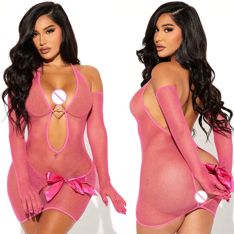 Gaun pendek bodycon yang anggu - Sexy Mesh Sheer Bodycon Dress ulasan dan harga